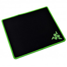 Коврики для мыши Razer, зелёный оверлок, 25x21x0.2 см